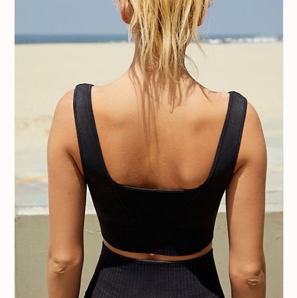 🌸Free People Square Neck Good Karma Bra🌸 - Picture 2 of 7